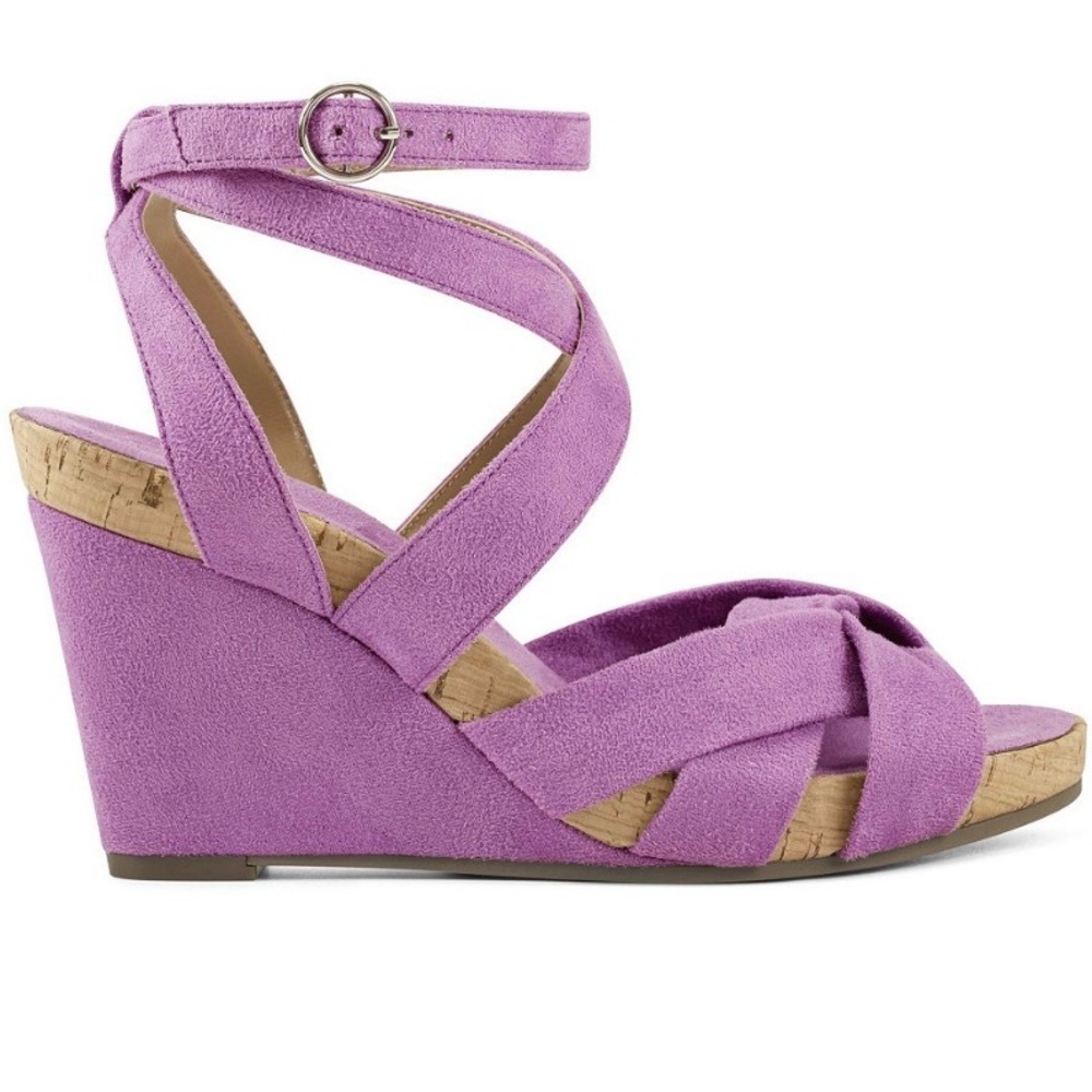 Aerosoles Women's Phoenix strappy wedge sandals